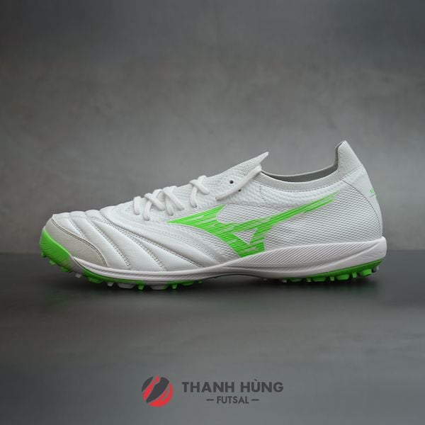 MIZUNO MORELIA NEO SALA β JAPAN TF - Q1GB251037 - TRẮNG/XANH LÁ