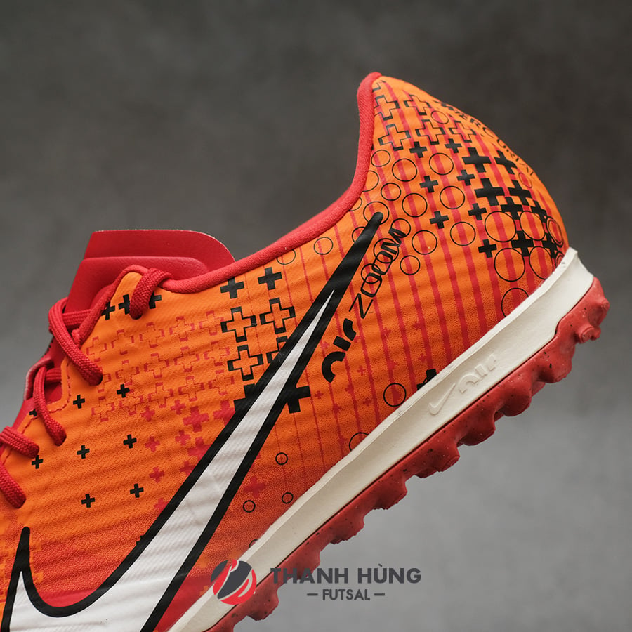 NIKE ZOOM MERCURIAL VAPOR 15 ACADEMY MDS TF - FD1168-600 - ĐỎ/CAM