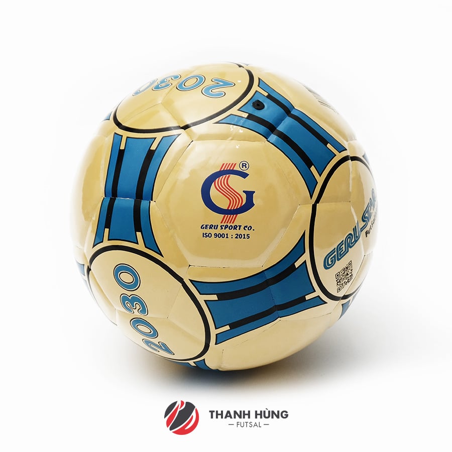 TRÁI BÓNG FUTSAL GERUSTAR 2030 - VÀNG/XANH