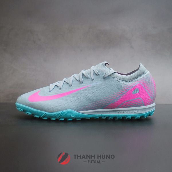 NIKE ZOOM MERCURIAL VAPOR 16 PRO TF - FQ8687-301 - XÁM XANH/HỒNG