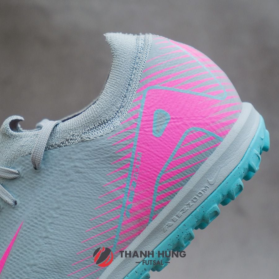 NIKE ZOOM MERCURIAL VAPOR 16 PRO TF - FQ8687-301 - XÁM XANH/HỒNG