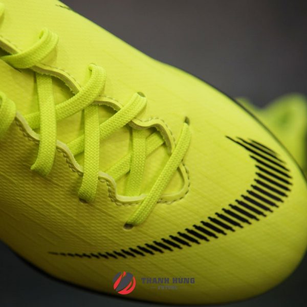 NIKE MERCURIAL JR VAPOR 12 ACADEMY TF – AH7342-701 – XANH LÁ MẠ/ ĐEN