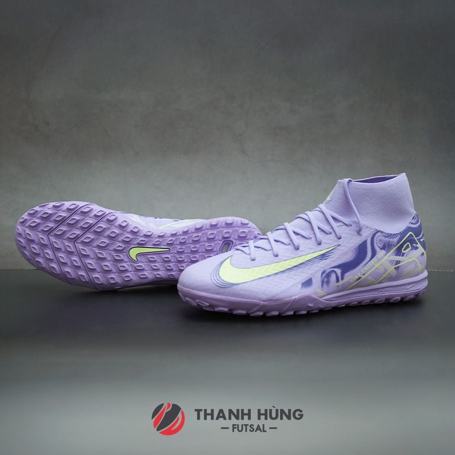 NIKE ZOOM MERCURIAL SUPERFLY 10 ACADEMY NU1 TF - HF1602-500 - TÍM KHOAI MÔN