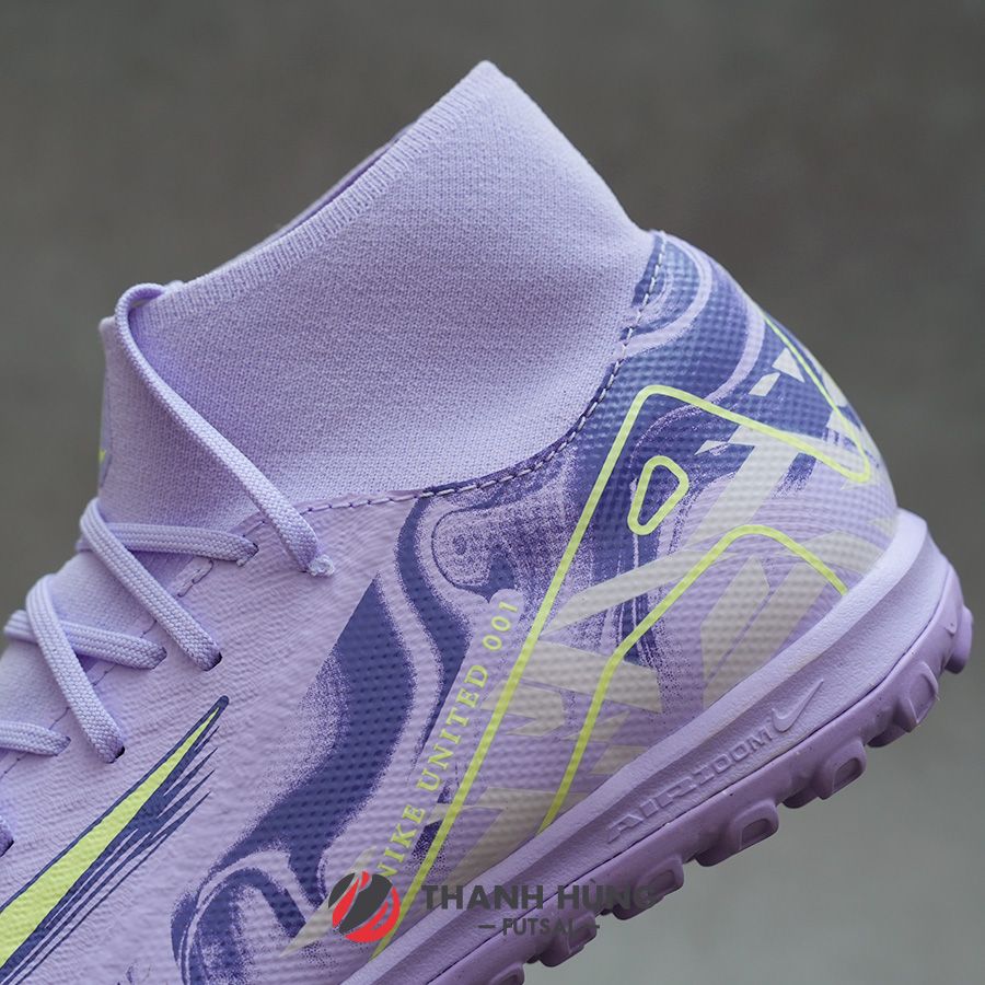 NIKE ZOOM MERCURIAL SUPERFLY 10 ACADEMY NU1 TF - HF1602-500 - TÍM KHOAI MÔN