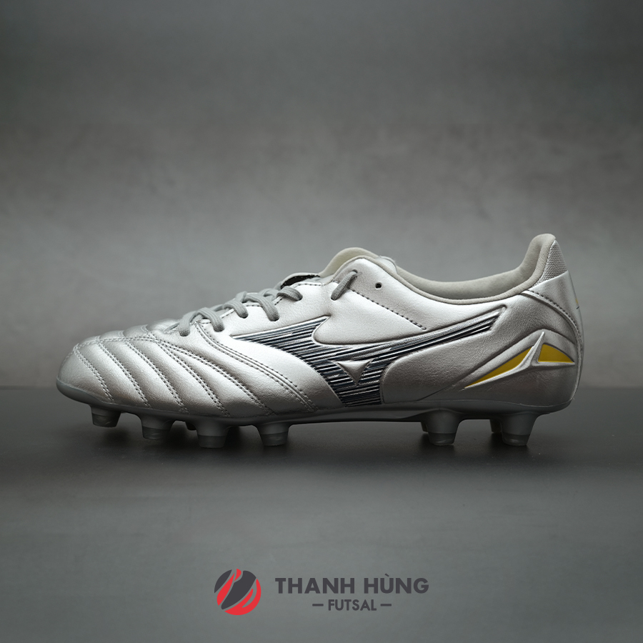 MIZUNO MORELIA NEO IV PRO FG - P1GA253404 - BẠC/VÀNG