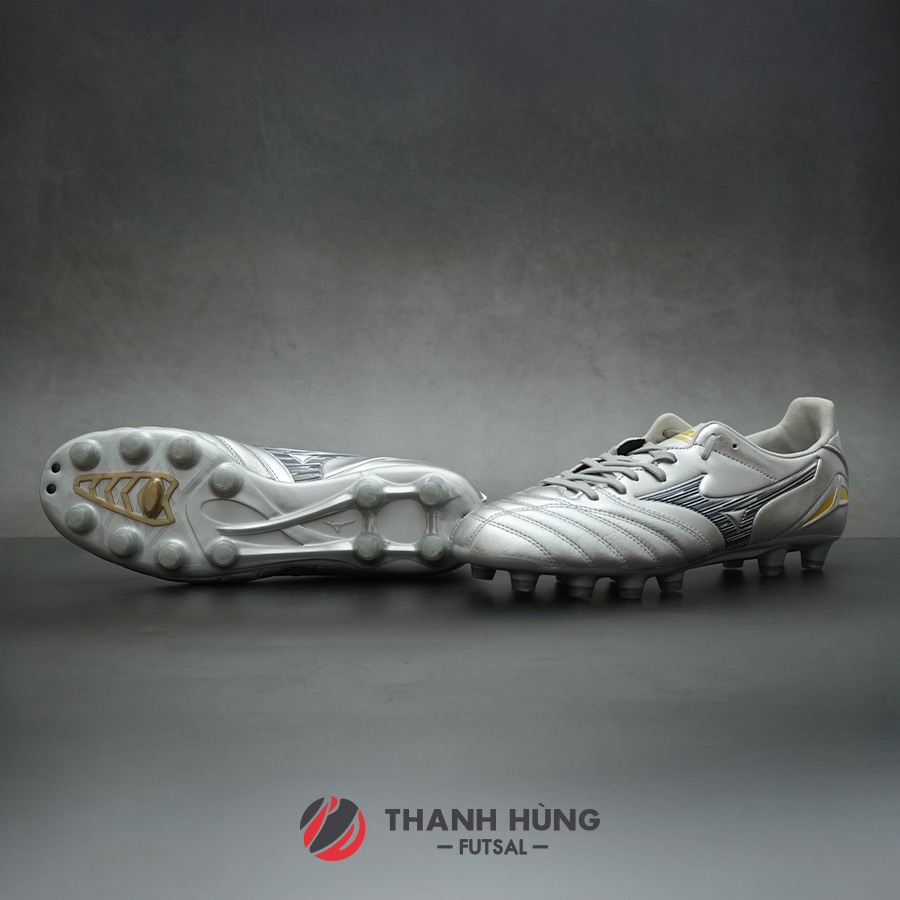 MIZUNO MORELIA NEO IV PRO FG - P1GA253404 - BẠC/VÀNG
