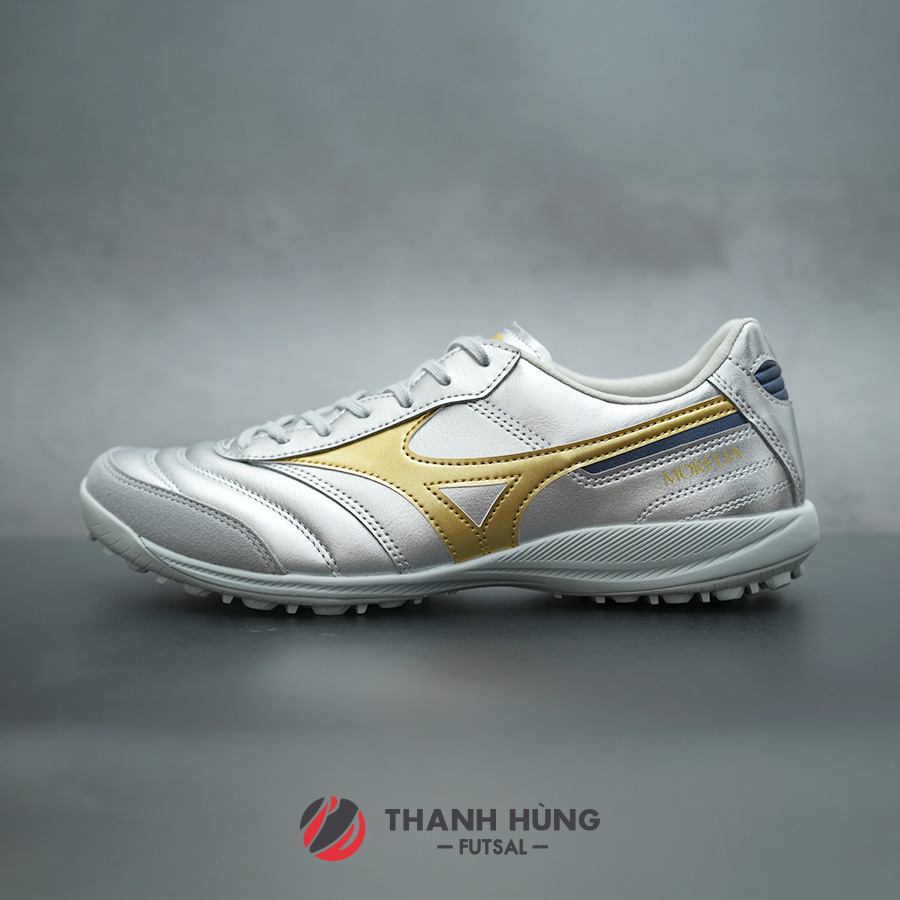 MIZUNO MORELIA SALA ELITE TF - Q1GB251204 - BẠC/VÀNG