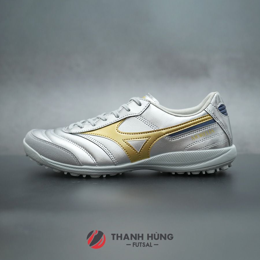 MIZUNO MORELIA SALA ELITE TF - Q1GB251204 - BẠC/VÀNG