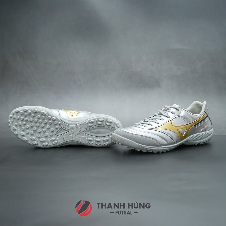 MIZUNO MORELIA SALA ELITE TF - Q1GB251204 - BẠC/VÀNG