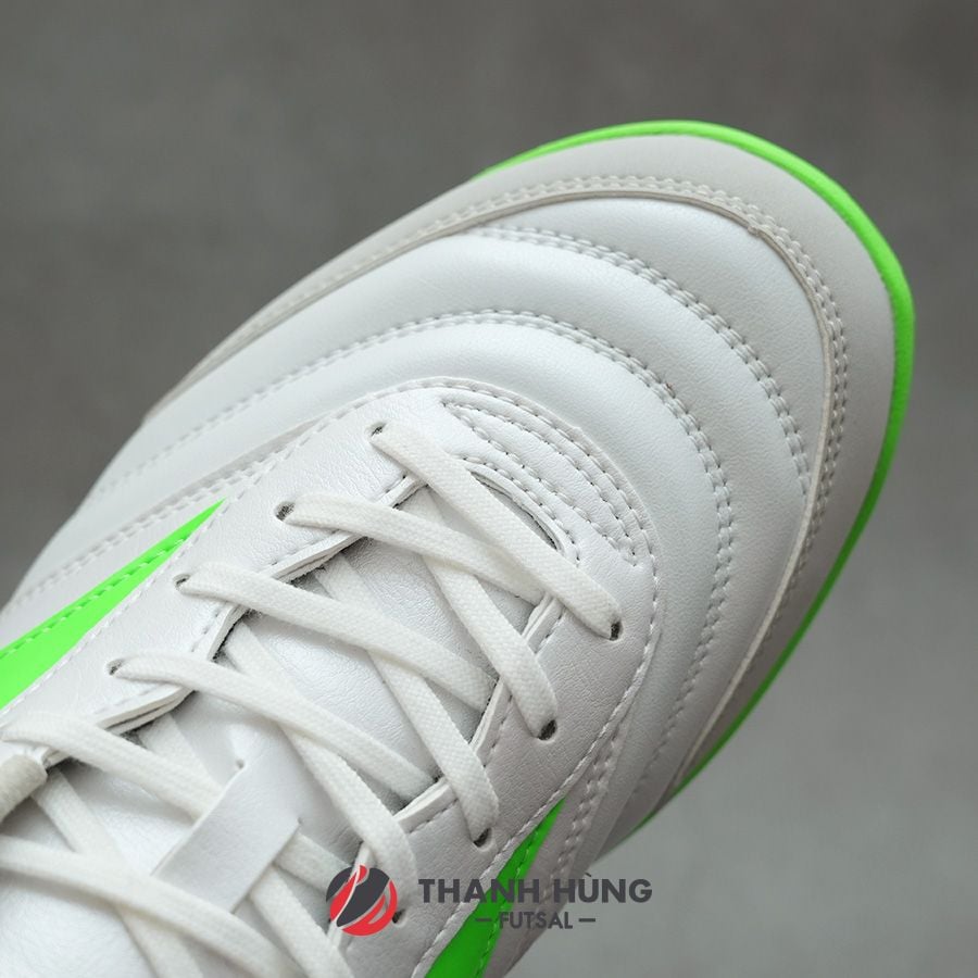 MIZUNO MORELIA SALA PRO TF - Q1GB251337 - TRẮNG/XANH LÁ