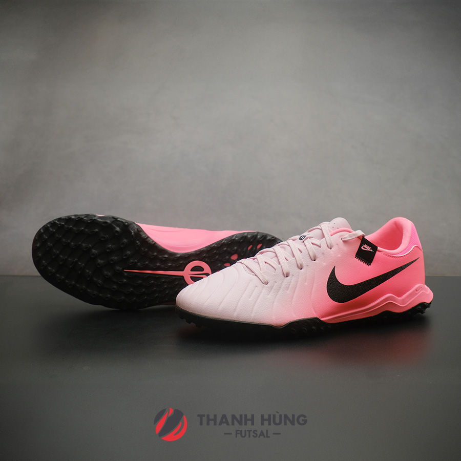 NIKE TIEMPO LEGEND 10 ACADEMY TF - DV4342-601 - HỒNG/ĐEN