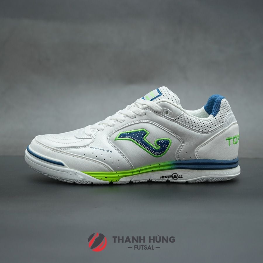 JOMA TOP FLEX REBOUND IN 2402 - TRẮNG/XANH DƯƠNG
