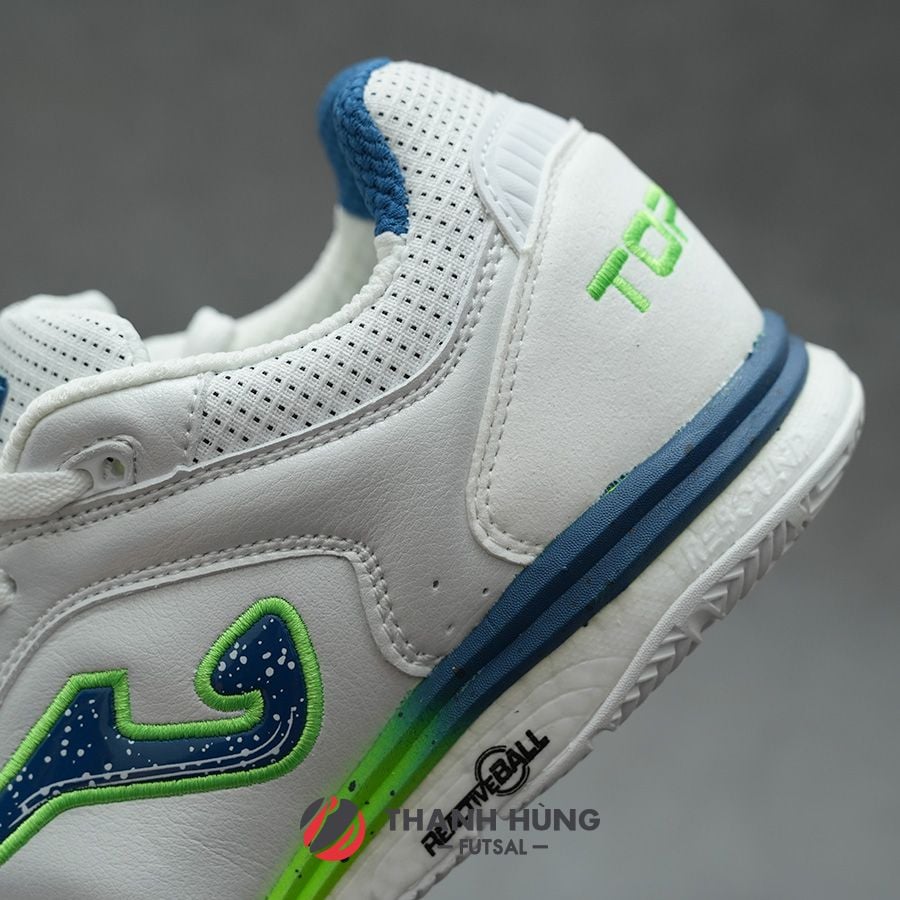 JOMA TOP FLEX REBOUND IN 2402 - TRẮNG/XANH DƯƠNG