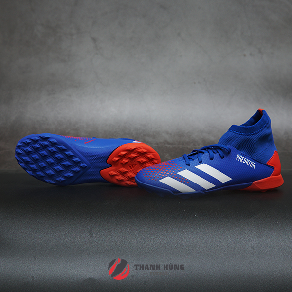 ADIDAS PREDATOR 20.3 TF JR - EG0955 - XANH DƯƠNG/ĐỎ