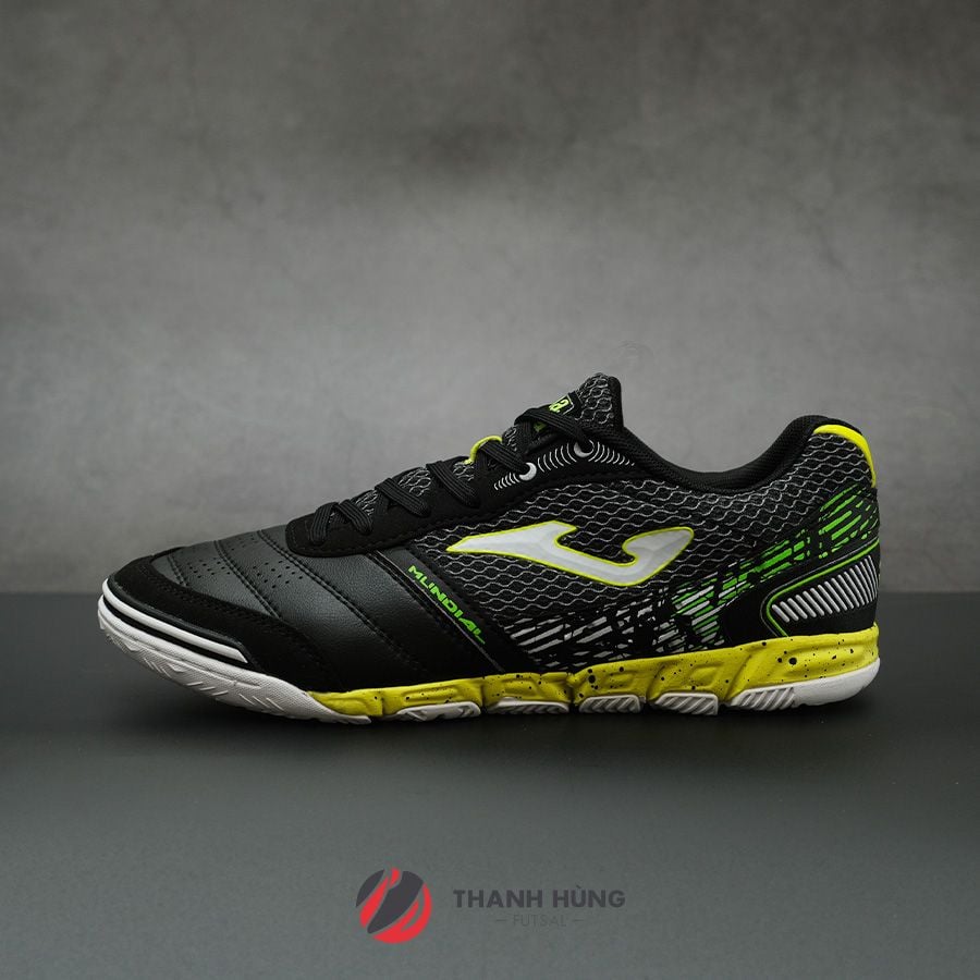 JOMA MUNDIAL IN 2201 - ĐEN/VÀNG NEON