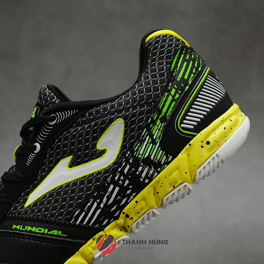 JOMA MUNDIAL IN 2201 - ĐEN/VÀNG NEON