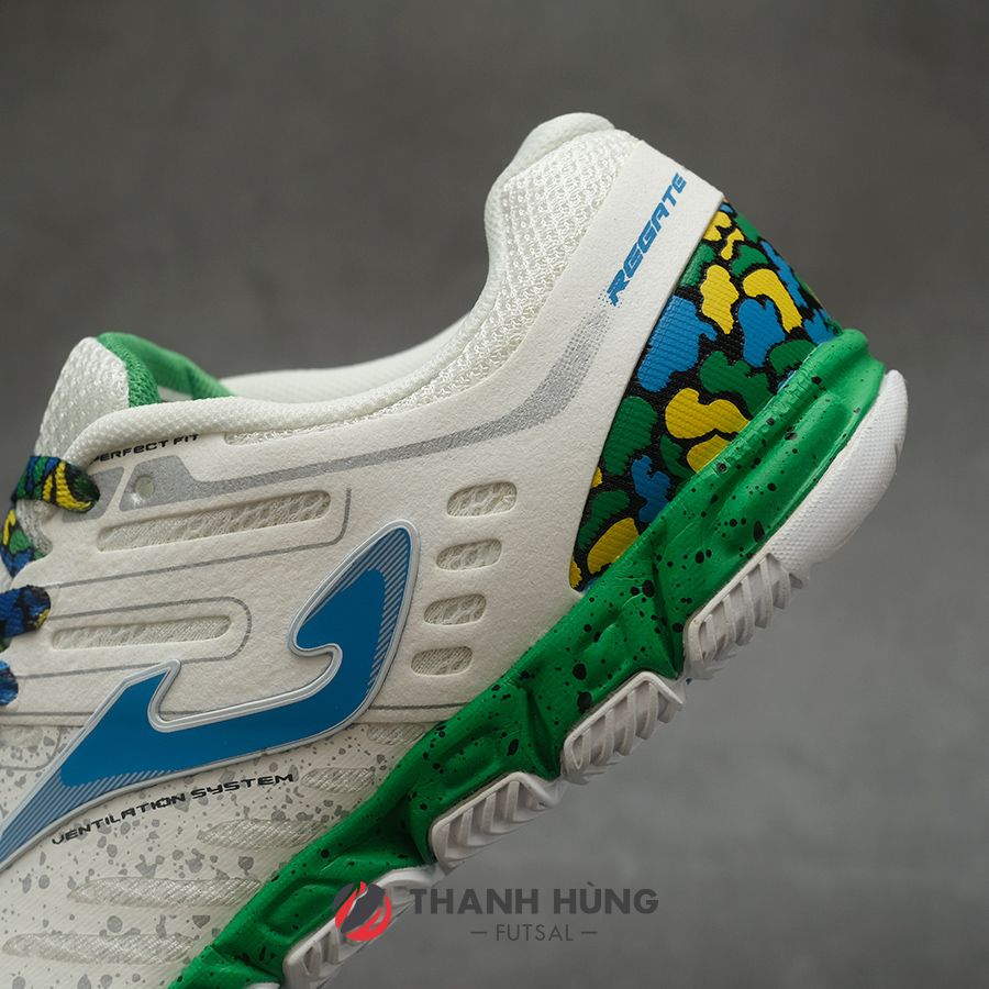 JOMA SUPER REGATE 2223 - TRẮNG/XANH LÁ