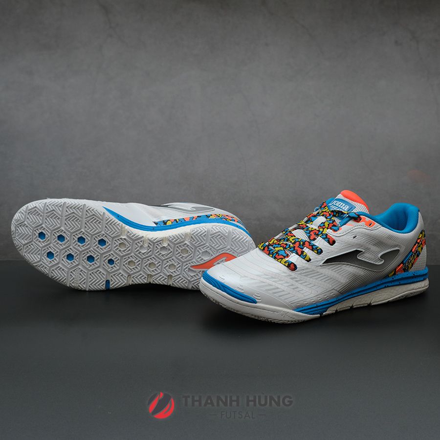 ホマ JOMA REGATE 2254 LIMITED EDITION Joma Tennis shoes REGATE 2254 WHITE BLUE INDOOR – Acrilsports