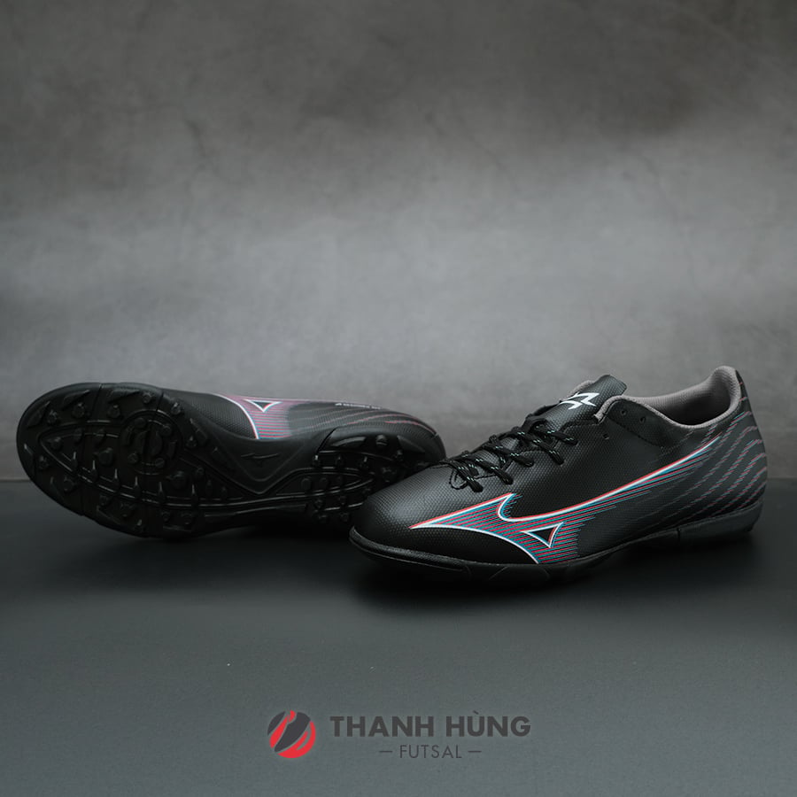 MIZUNO ALPHA SELECT AS - P1GD236501 - ĐEN/ĐỎ/XANH