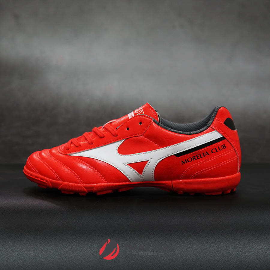 MIZUNO MORELIA II CLUB AS TF - P1GD201660 - ĐỎ/ TRẮNG