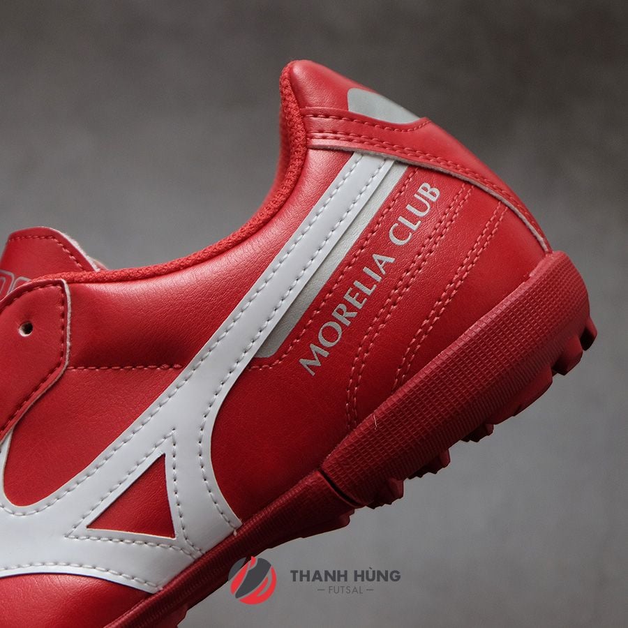 MIZUNO MORELIA II CLUB AS - P1GD221660 - ĐỎ/TRẮNG