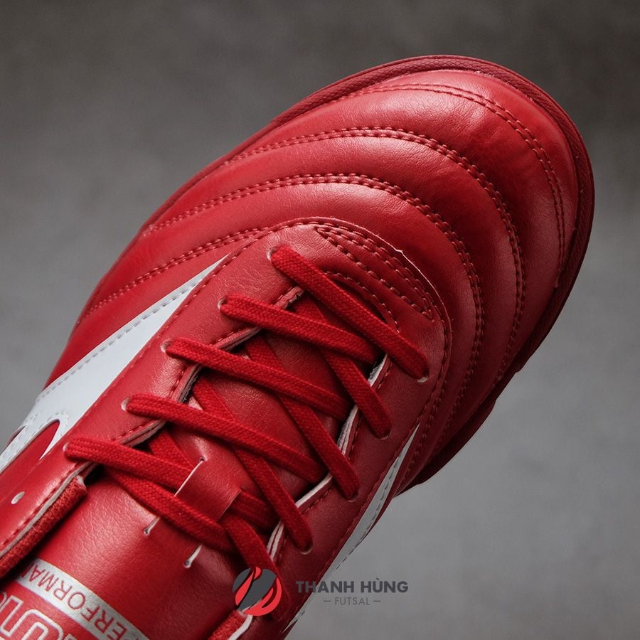 MIZUNO MORELIA II CLUB AS - P1GD221660 - ĐỎ/TRẮNG