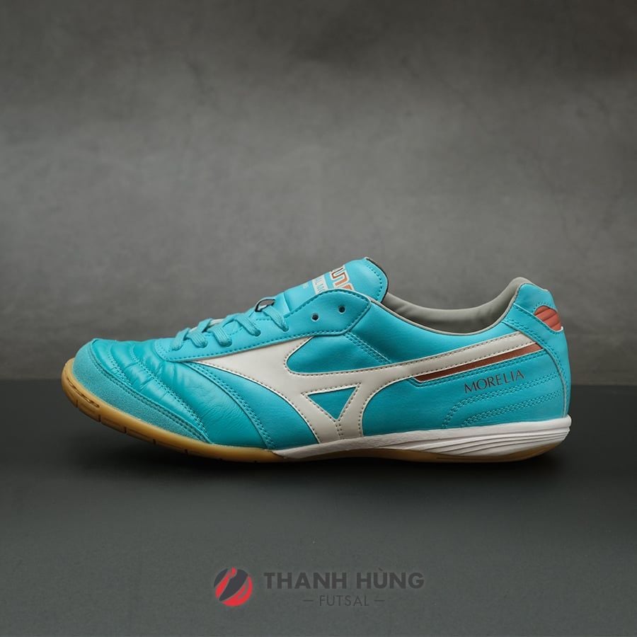 MIZUNO MORELIA SALA ELITE IN - Q1GA230125 - XANH/TRẮNG