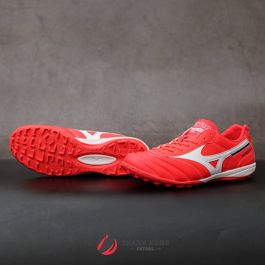 MIZUNO MORELIA TF – Q1GB210160 – ĐỎ TRẮNG