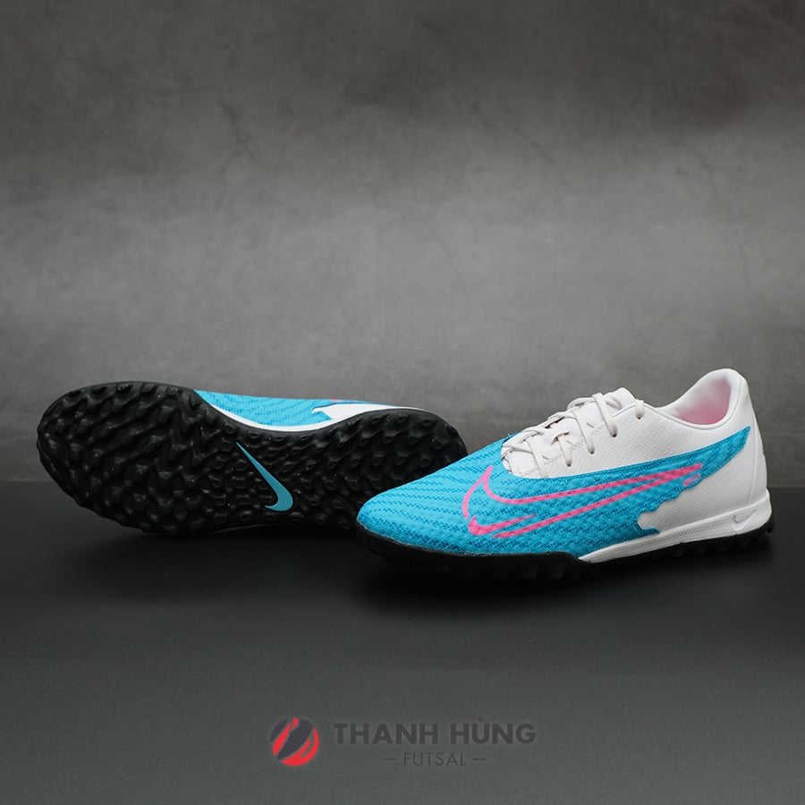 NIKE PHANTOM GX ACADEMY TF - DD9477-446 - TRẮNG/XANH