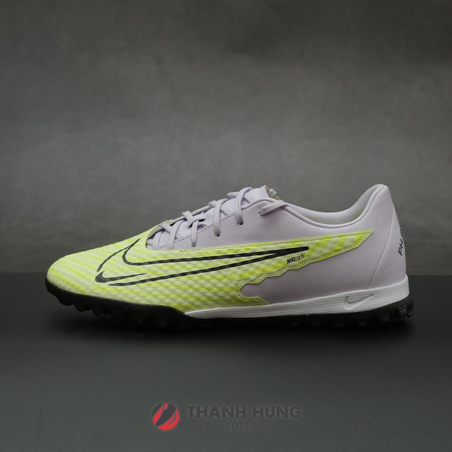 NIKE PHANTOM GX ACADEMY TF - DD9477-705 - TRẮNG/XANH LÁ MẠ