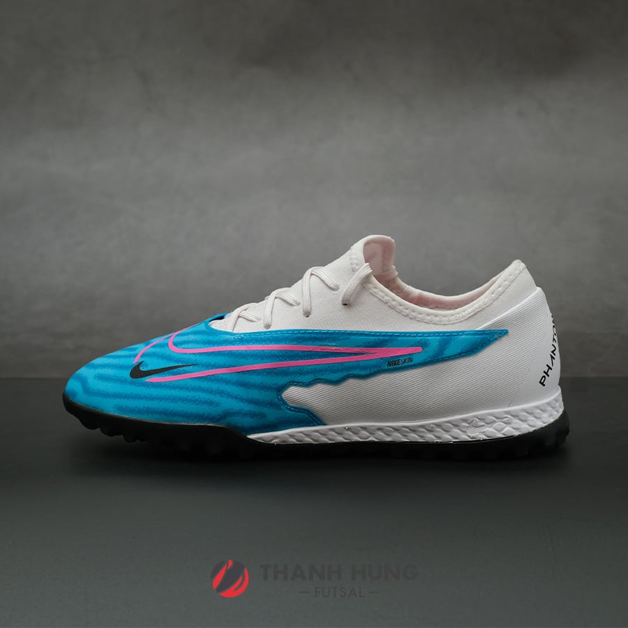 NIKE REACT PHANTOM GX PRO TF - DD9466-446 - TRẮNG/XANH