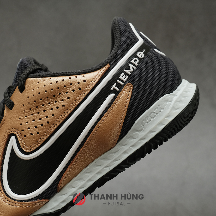 NIKE REACT TIEMPO LEGEND 9 PRO IC - DA1183-810 - VÀNG ĐỒNG