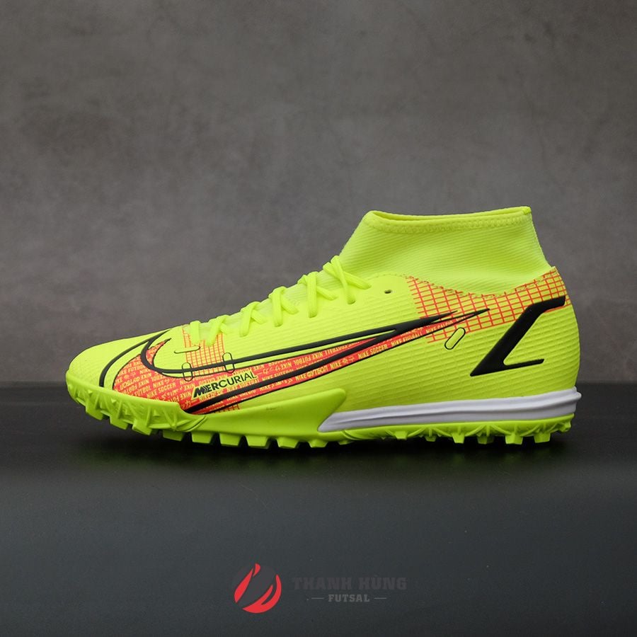 NIKE MERCURIAL SUPERFLY ACADEMY TF CV0953-760 VÀNG NEON