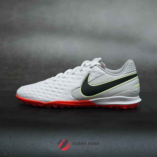 NIKE TIEMPO LEGEND 8 ACADEMY TF - AT6100-106 - TRẮNG / ĐỎ