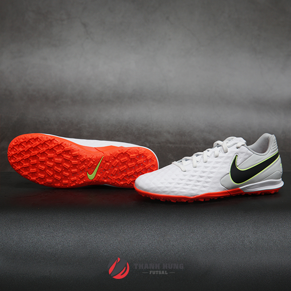 NIKE TIEMPO LEGEND 8 ACADEMY TF - AT6100-106 - TRẮNG / ĐỎ