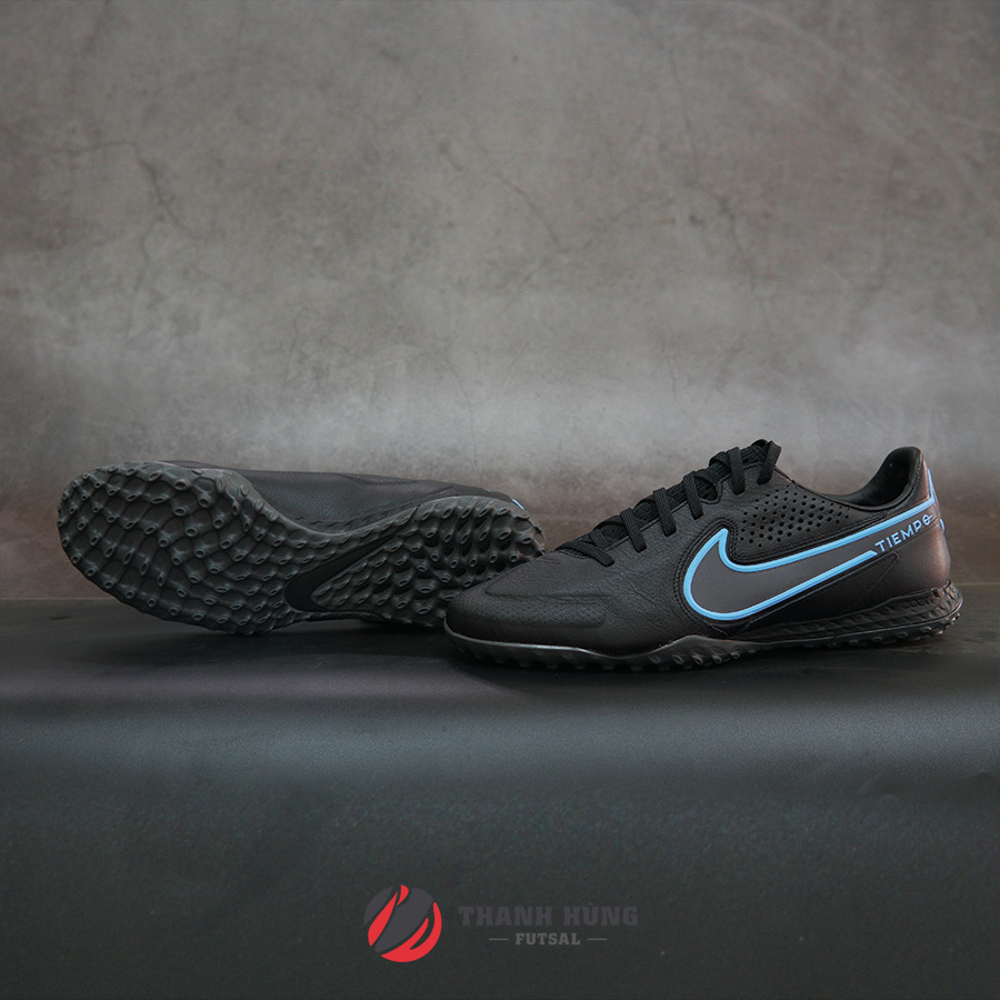 NIKE TIEMPO REACT LEGEND 9 PRO TF - DA1192-004 - ĐEN/XANH