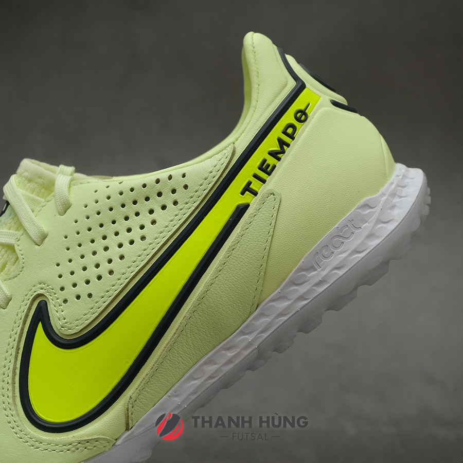 NIKE TIEMPO REACT LEGEND 9 PRO TF - DA1192-705 - VÀNG CHANH