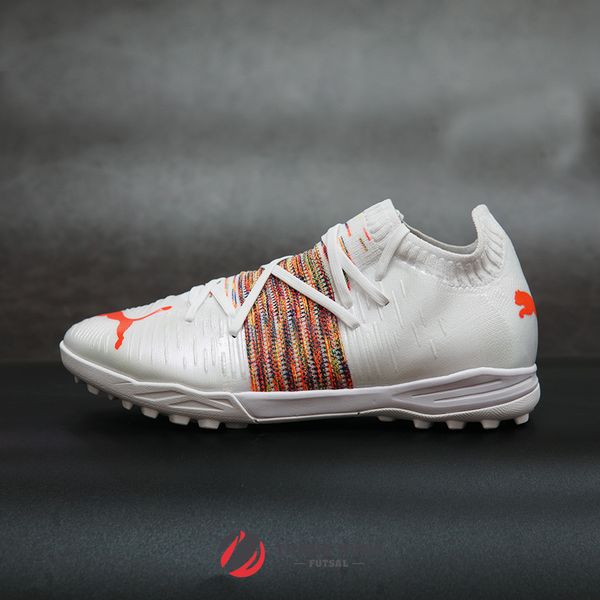 Puma Future Z 1 1 Pro Cage Tf 03 Trắng Cam Giay đa Banh Giay đa Banh Chinh Hang