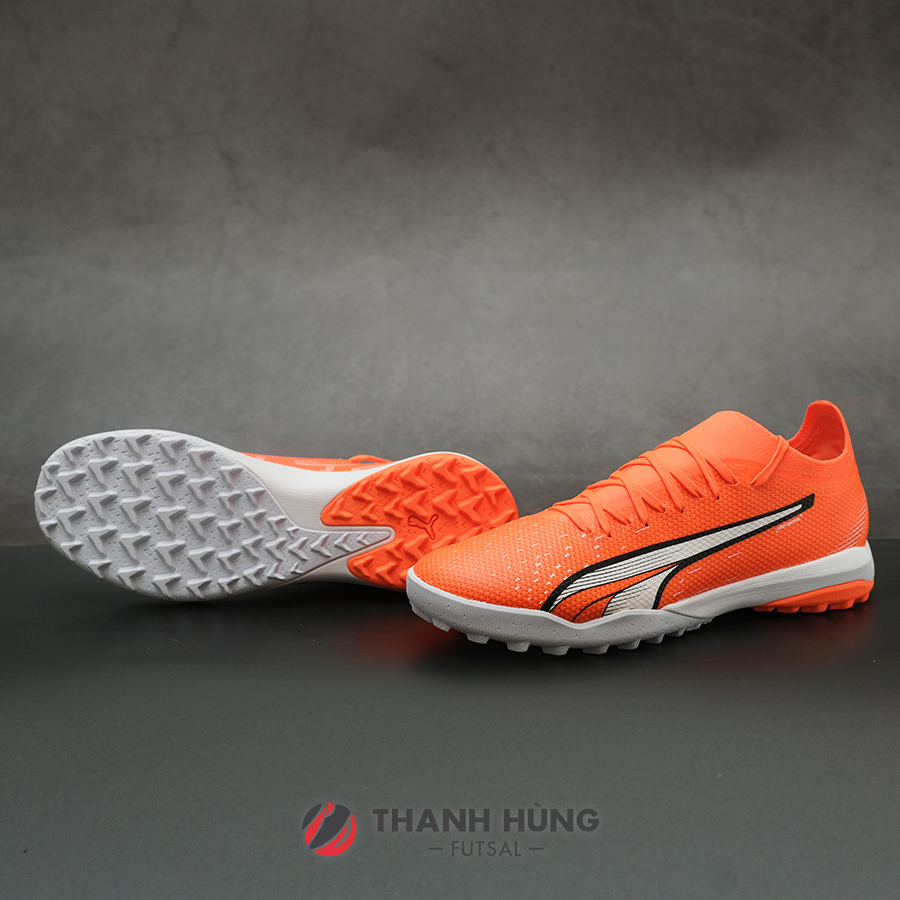 PUMA ULTRA MATCH TT - 107220-01 - CAM/TRẮNG