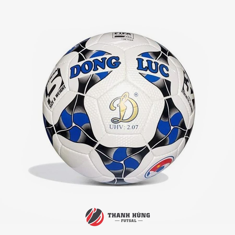 TRÁI BÓNG ĐỘNG LỰC FIFA QUALITY PRO UHV 2.07 - TRẮNG/XANH