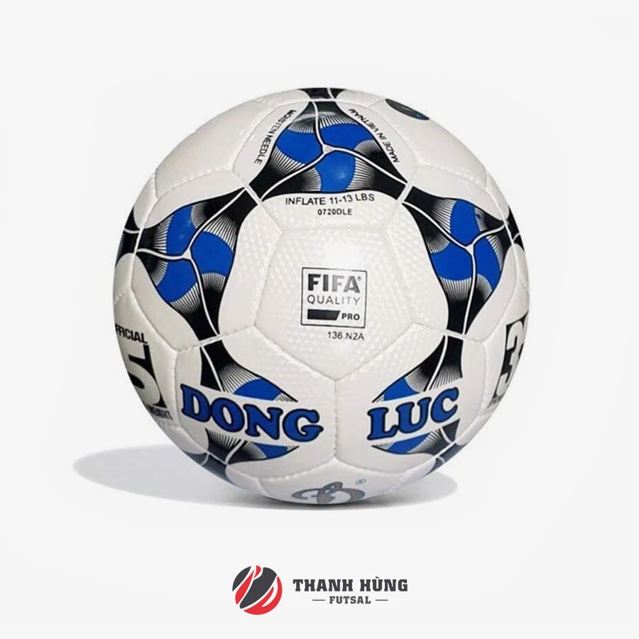 TRÁI BÓNG ĐỘNG LỰC FIFA QUALITY PRO UHV 2.07 - TRẮNG/XANH