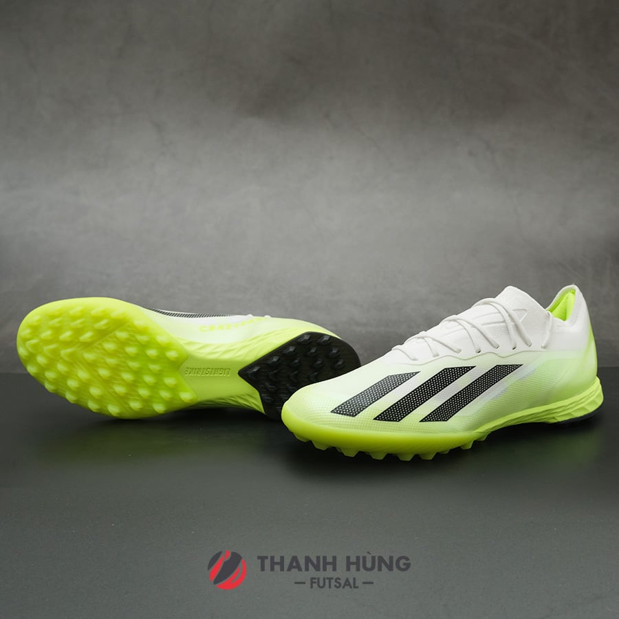 ADIDAS X CRAZYFAST.1 TF - IE6632 - TRẮNG/VÀNG CHANH