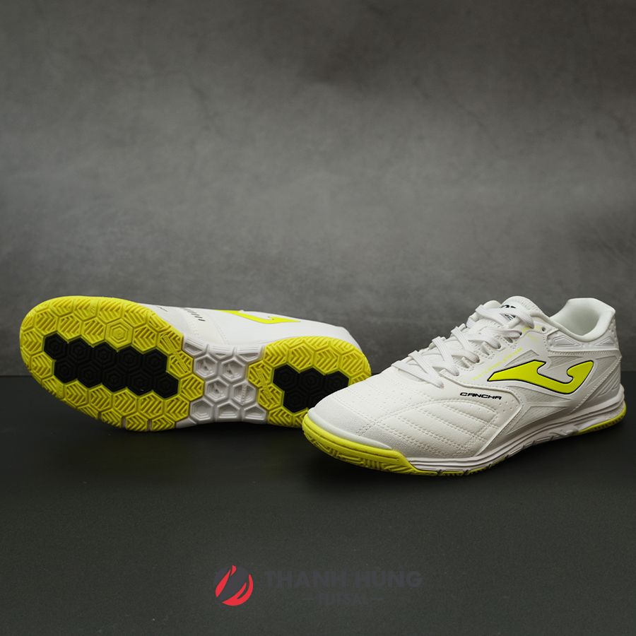 JOMA CANCHA 2322 - TRẮNG/VÀNG NEON