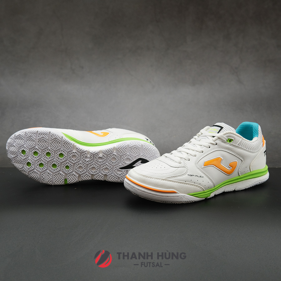 JOMA TOP FLEX REBOUND IN 2332 - TRẮNG/CAM/XANH