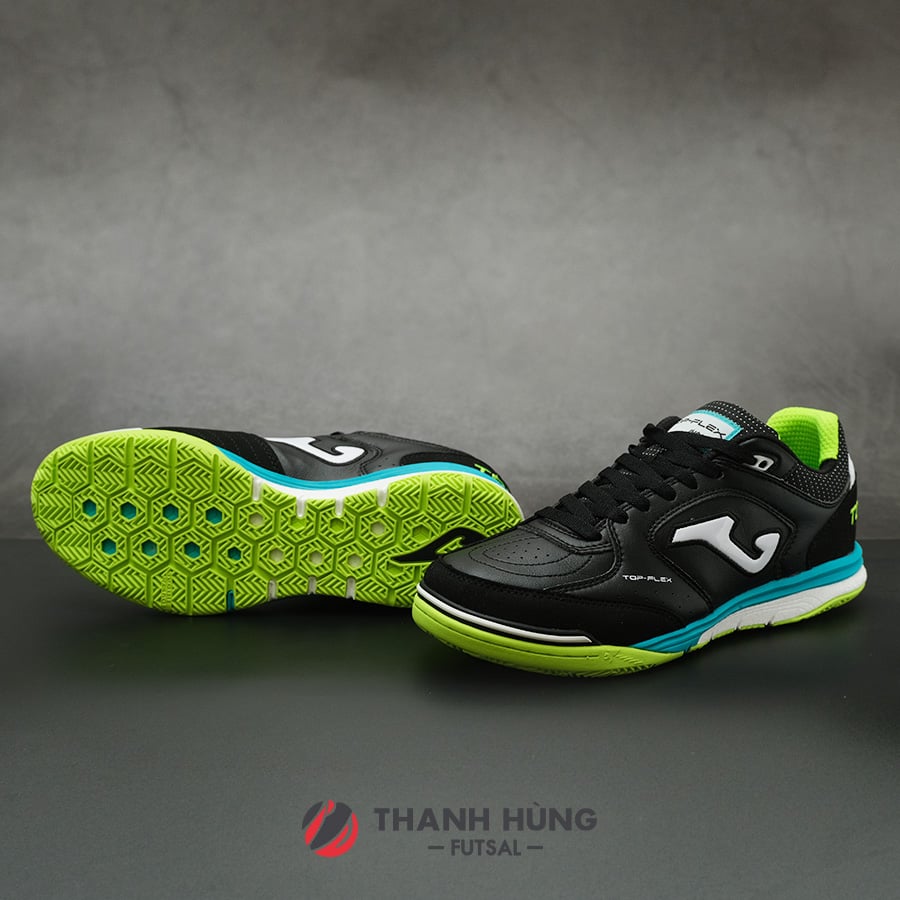 JOMA TOP FLEX REBOUND IN 2301 - ĐEN/XANH LÁ