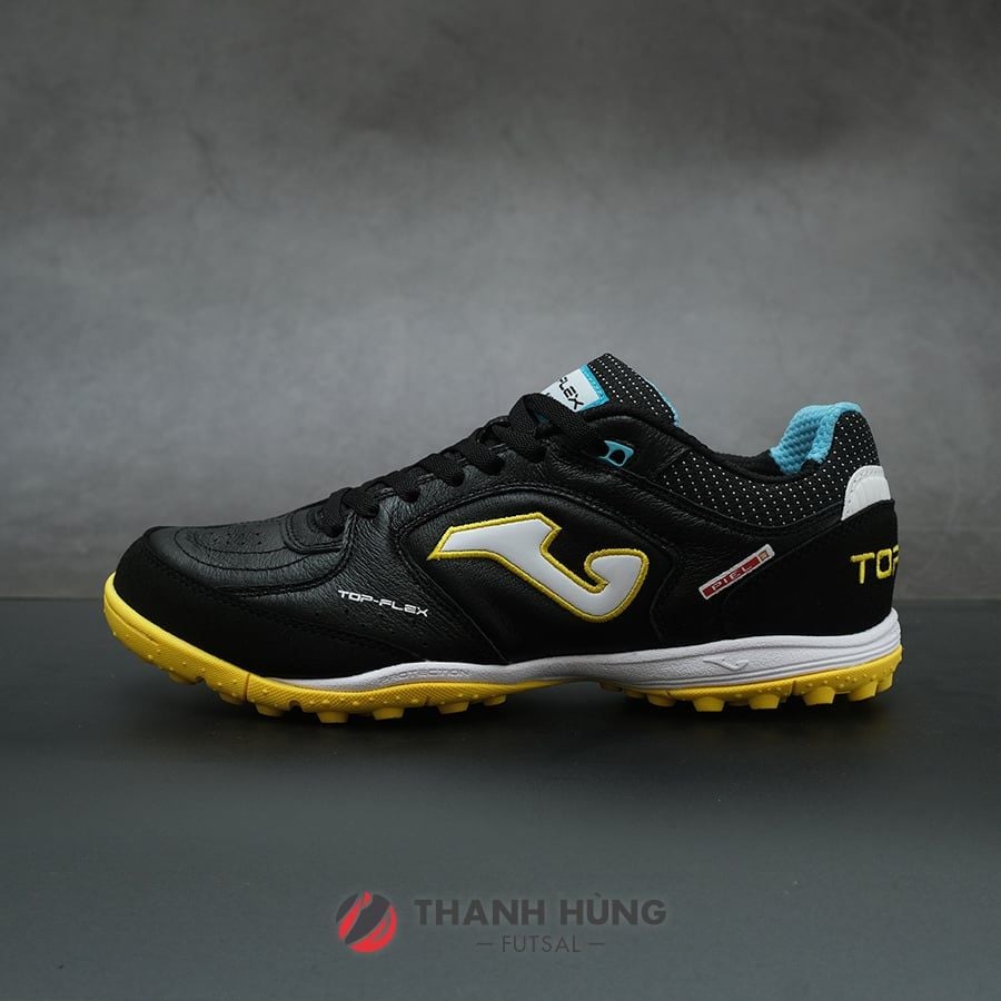 JOMA TOP FLEX LEATHER TF 2301 - ĐEN/VÀNG