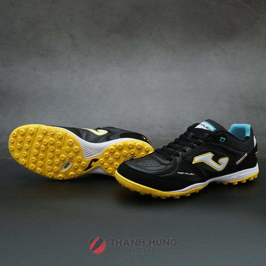 JOMA TOP FLEX LEATHER TF 2301 - ĐEN/VÀNG