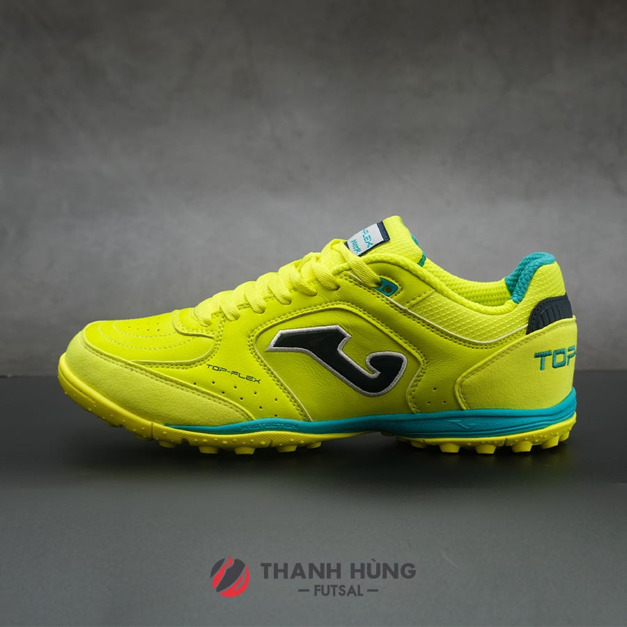 GIÀY ĐÁ BÓNG SÂN CỎ NHÂN TẠO JOMA TOP FLEX TF    VÀNG NEON