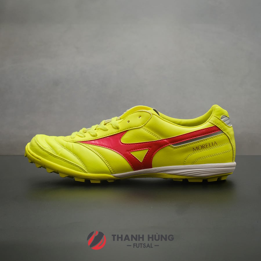 MIZUNO MORELIA SALA ELITE TF - Q1GB240145 - VÀNG NEON/TRẮNG