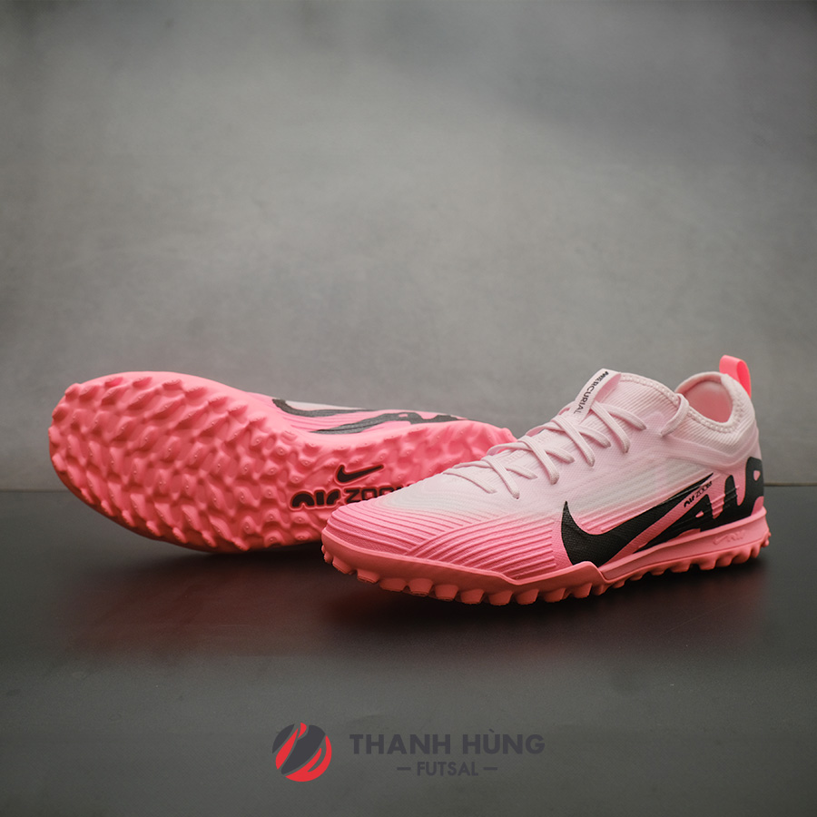 NIKE ZOOM MERCURIAL VAPOR 15 PRO TF - DJ5605-601 - HỒNG/ĐEN